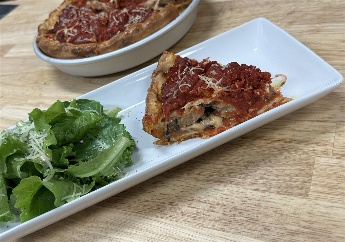 Colosimo Stuffed Pizza