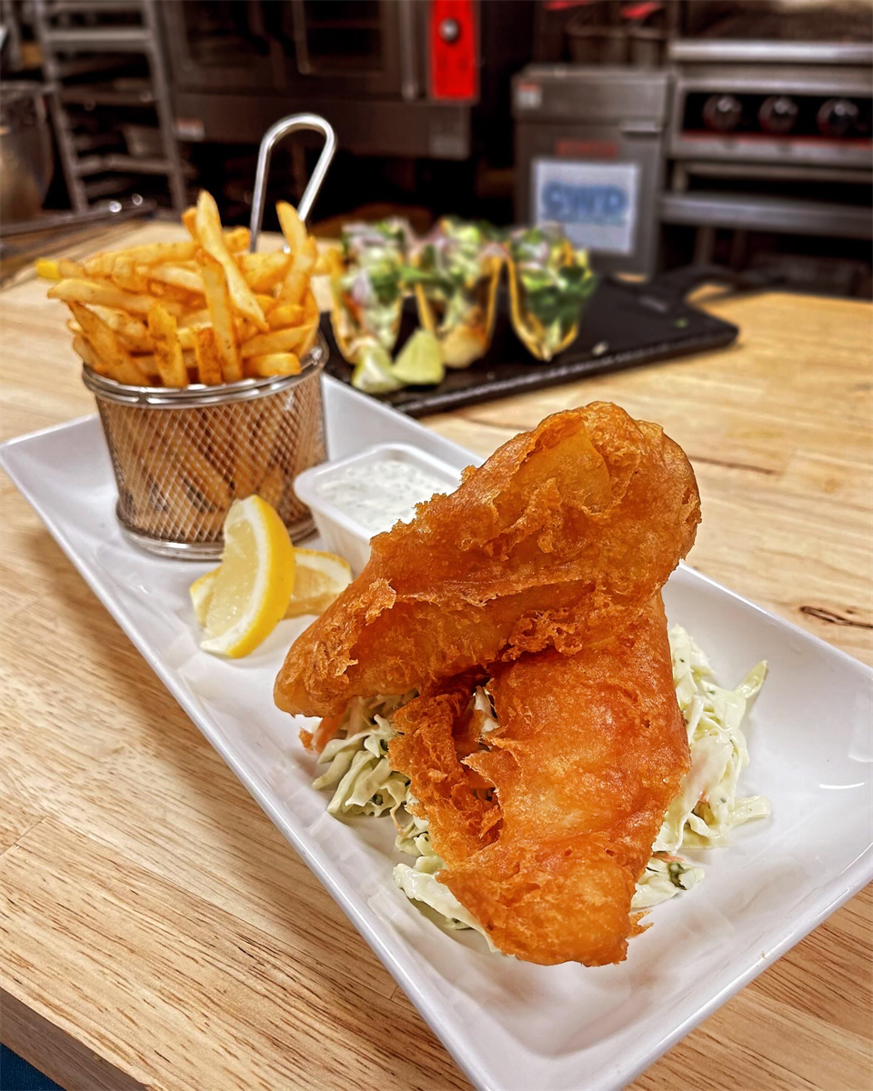 Beer Battered Cod