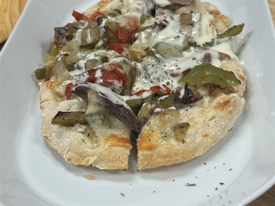 Philly Ranch Steak Flatbread